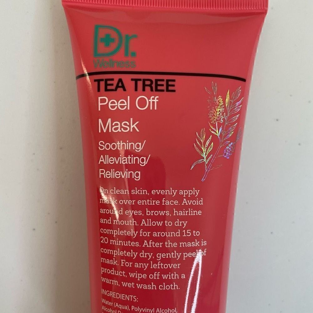 New!Dr.Wellness| Tea Tree| Peel Off Mask| Soothing| Alleviating - Picture 6 of 8